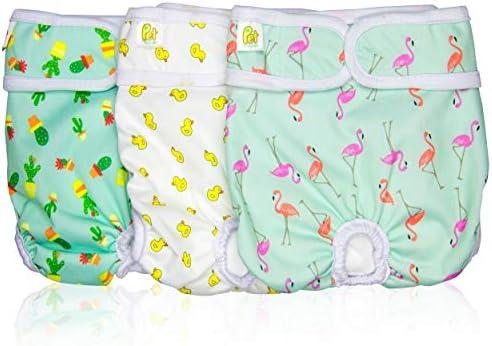 Luxury Reusable Dog Diapers: Stylish & Secure Wraps for Your Pooch