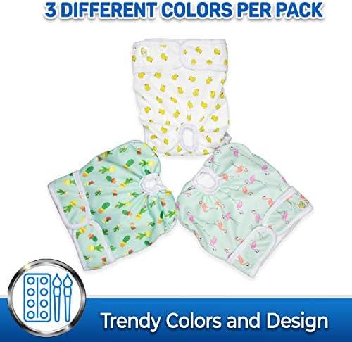 Pet Magasin Luxury ⁣Dog Diapers: Trending & Reliable ​Sanitary Wraps​ for ⁤Small Female Pets